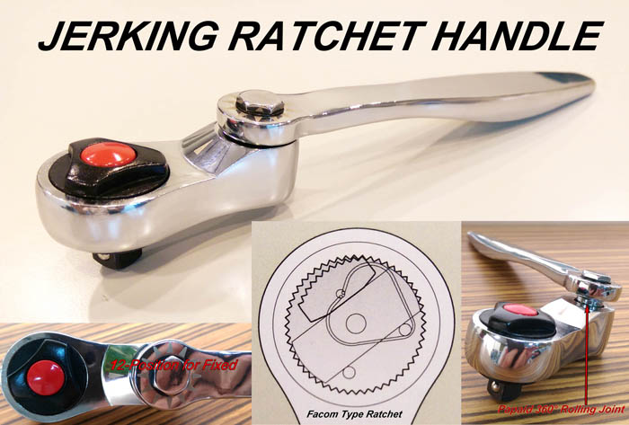 Jerking Ratchet Handle